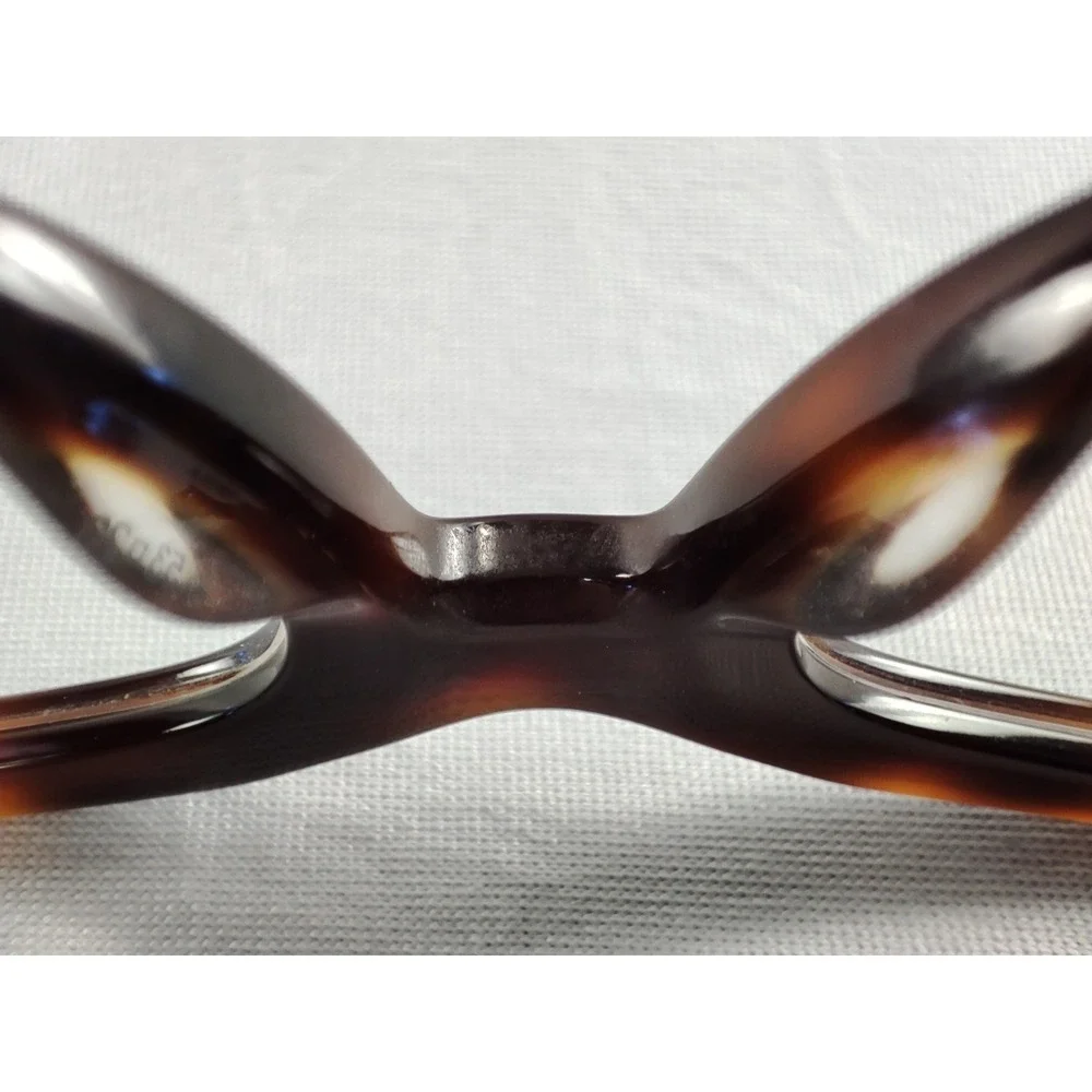 Saint Laurent SL 583 002 Havana Silver Eyeglasses Frames 53-20-145 Italy... - Picture 12 of 13